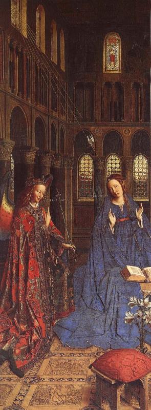 Jan Van Eyck Bebadelsen oil painting picture
